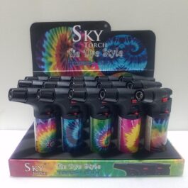 Eagle Tye Dye Torch Lighters R.NEx15