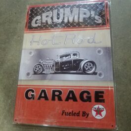 C-Metal Sign 33 Grump’s Garage