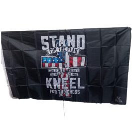 F-12 Stand for the Flag Kneel for the Cross 3×5