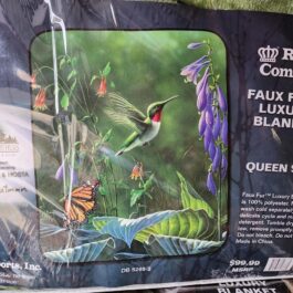 Queen Blanket – Hummingbird