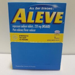 Aleve 50 Packets of 1 Tablet