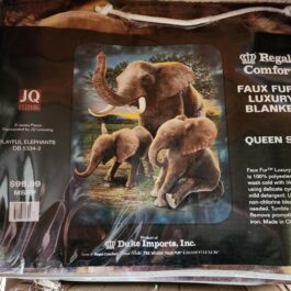 Queen Blanket – Elephants