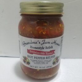 GJ 10 Hot Pepper Relish
