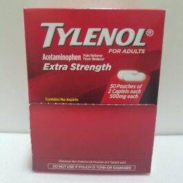 Tylenol 50 Packets of 2 Caplets