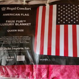 Queen Blanket – American Flag