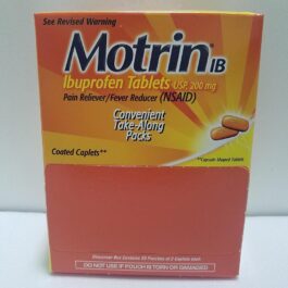 Motrin 50 Packets of 2 Caplets