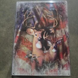 C-Metal Sign 04 White Tail Deer