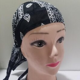Skull Cap-05 Black Paisley (BN5)