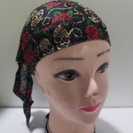 Skull Cap-04 Skulls/Roses (BN514)