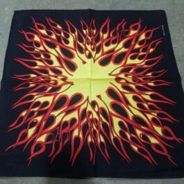 Bandana 02 – Yellow/Red Flames (BN668)