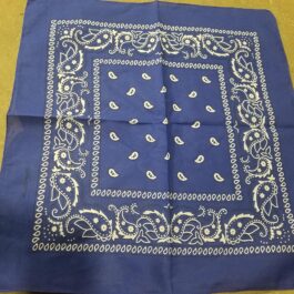 Bandana 09 – Royal Blue Paisley (BN235)
