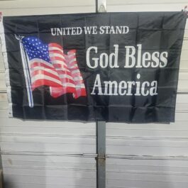 F-24 3×5 United We Stand God Bless America