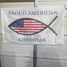 F-23 3×5 Proud American Christian