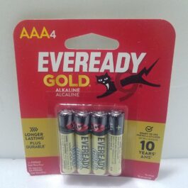 AAA – 4 Pack Eveready Gold