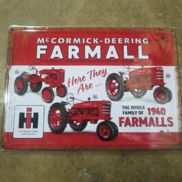 C-Metal Sign 55 1940 Farmalls