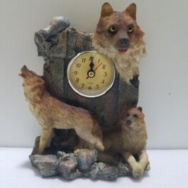 7″ Wolf Clock G.EE