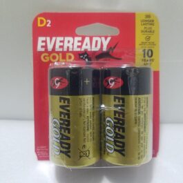 D – 2 Pack Eveready Gold