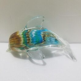 5″ Glass Dolphin #71868 N.EE