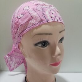 Skull Cap-06 Pink Paisley (BN3)