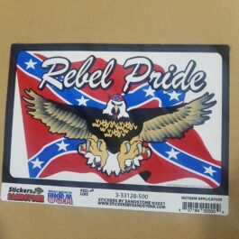 USA Sticker-05 3-33128-500 Rebel Pride