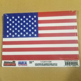 USA Sticker-01 3-32013-500 American Flag