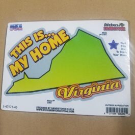 USA Sticker-21 3-47971-46 Virginia This Is My Home