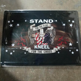 C-Metal Sign 12 Stand for Flag/Kneel for Cross